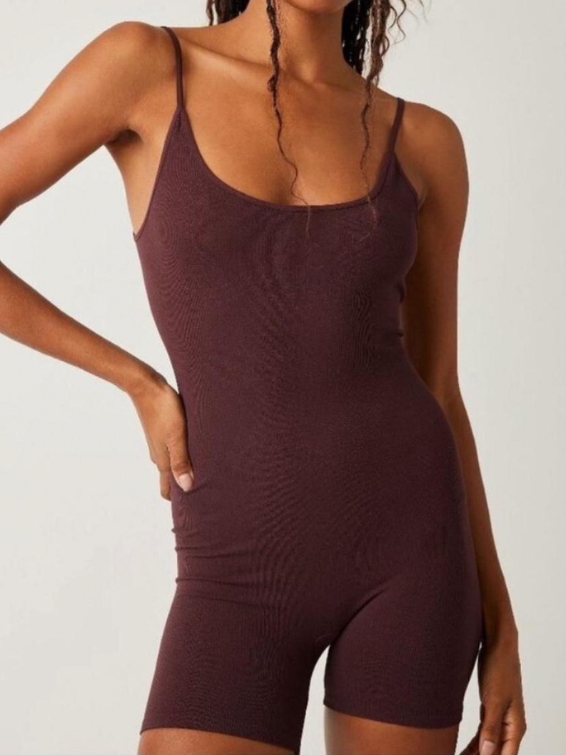 Free People Spaghetti-Strap Romper